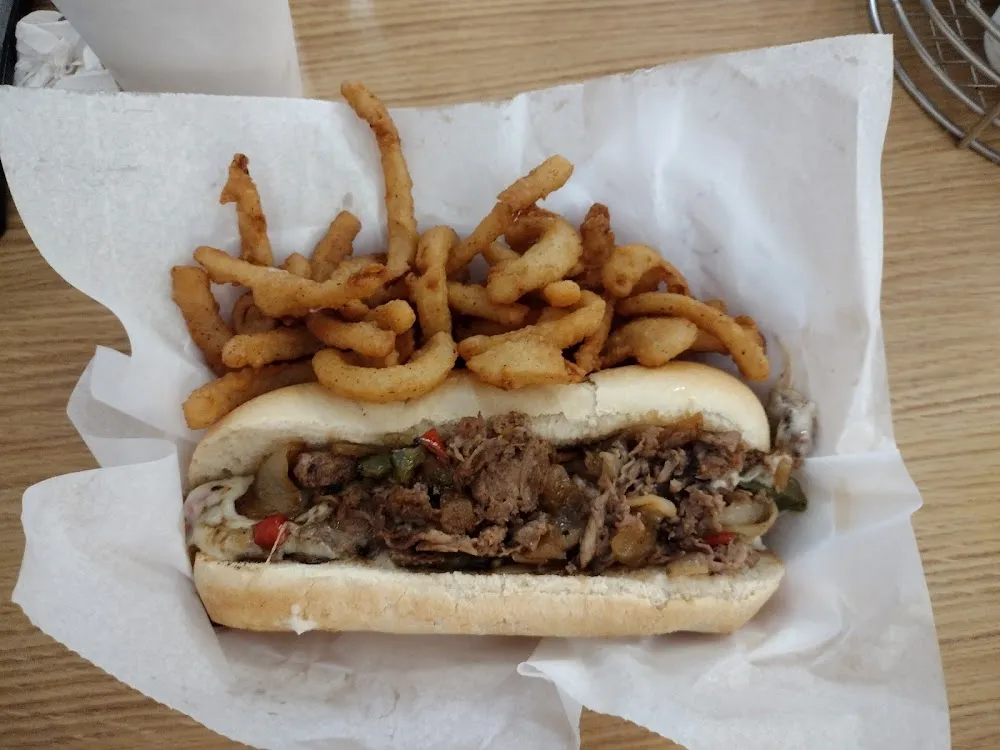 Philly Cheese Steak Sandwich